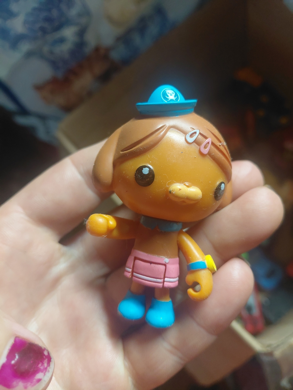 Dashi character figure  children's television show The Octonauts, moose